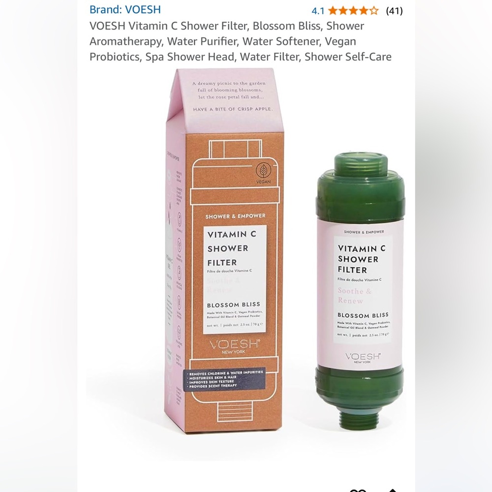VOESH Vitamin C Shower Filter Blossom Bliss